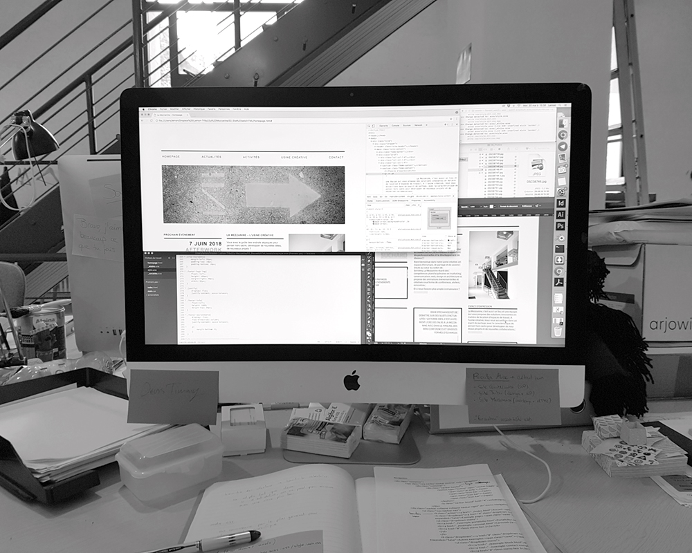 photo de mon poste de travail